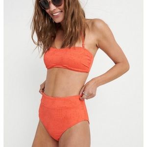 NWT LUCKY BRAND DOHENY BEACH HIGH WAIST SWIM SUIT